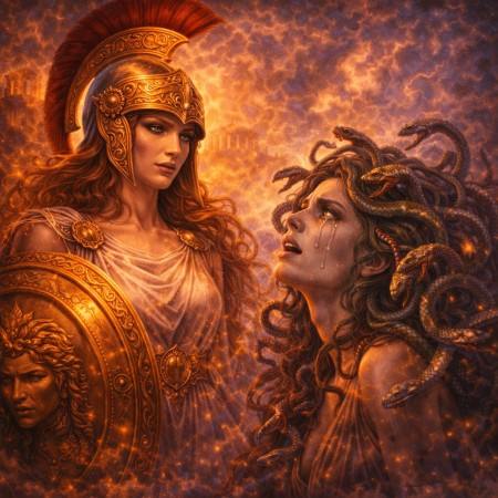 Афина и Медуза: правда древнего мифа