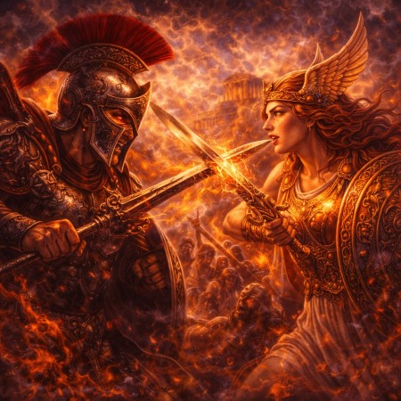 Арес против Афины: две войны Олимпа Арес против Афины: две войны Олимпа