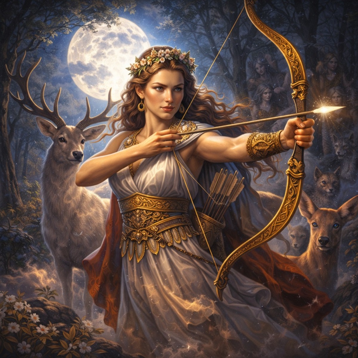 Артемида: дикая охотница и защитница девственниц