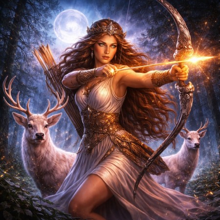 Артемида и её смертельные стрелы