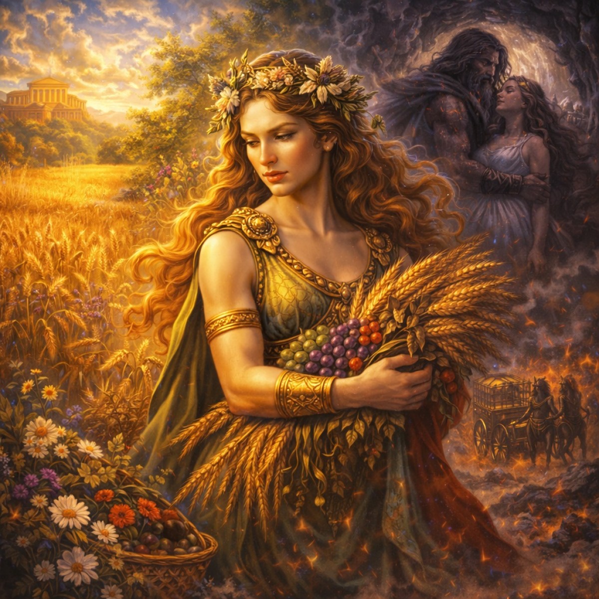 Деметра: богиня урожая и тайны исчезнувшей дочери