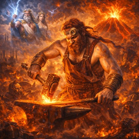 Гефест: бог-кузнец, которого изгнали с Олимпа
