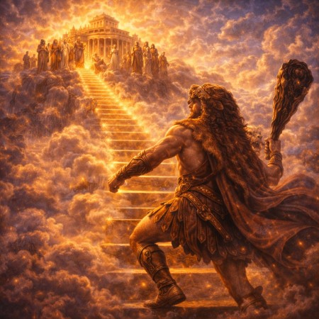 Геракл и Олимп: путь смертного к бессмертию