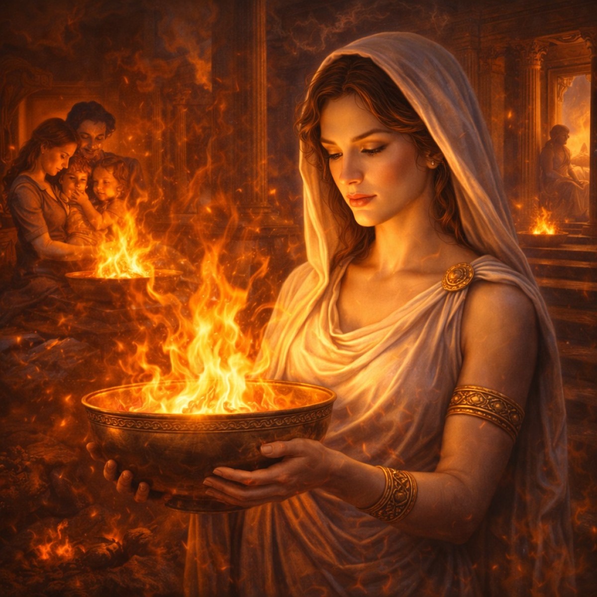 Гестия: тихая богиня, без которой не горел ни один очаг