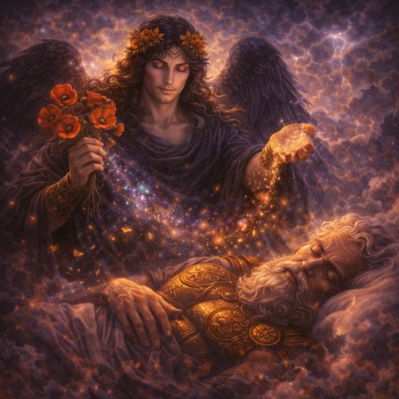 Гипнос: бог сна, который усыплял даже Зевса Гипнос: бог сна, который усыплял даже Зевса