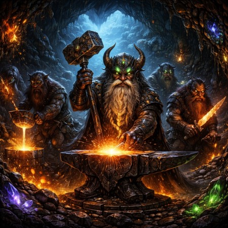 Горные духи и металл