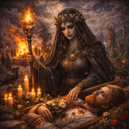 Карна: богиня скорби и погребальных обрядов