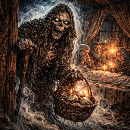 Костяной гость: образ в погребальных песнях