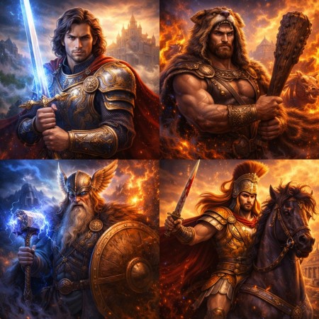 ЛЕГЕНДАРНЫЕ ГЕРОИ