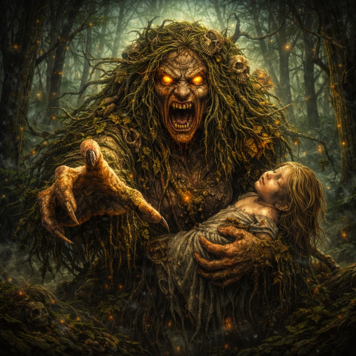 Лесная баба: хтонический образ материнской угрозы