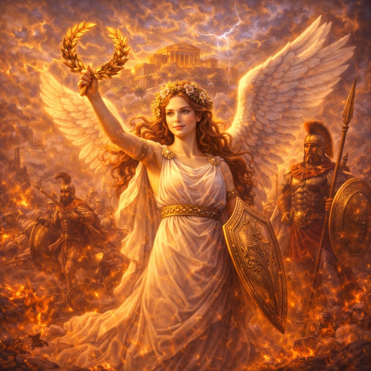 Ника: богиня победы, сопровождающая сильнейших