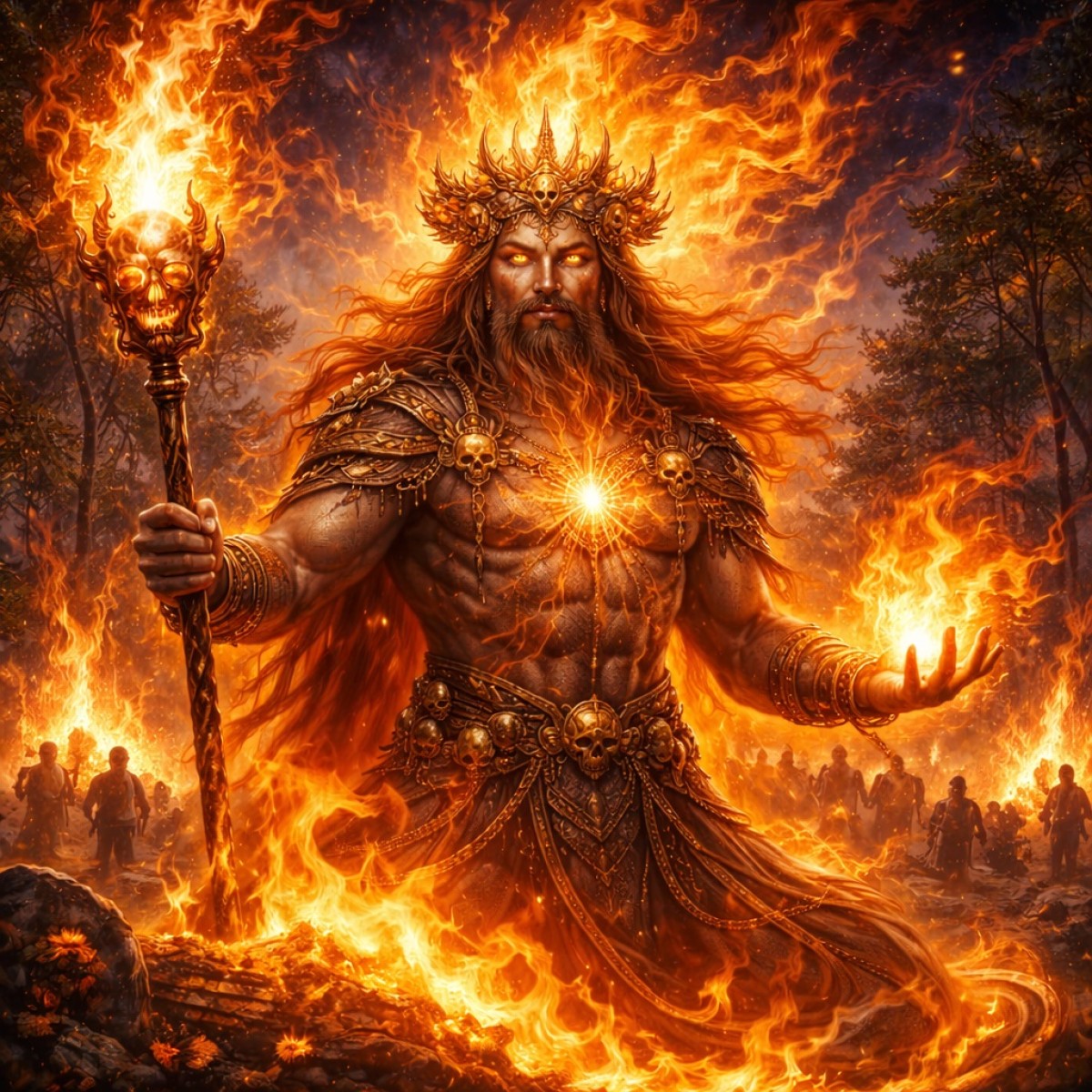 Огнебог: дух очищающего пламени