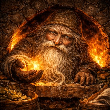 Печной старец: дух тепла и памяти