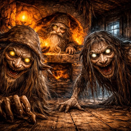 Почему домашних духов боялись больше лесных