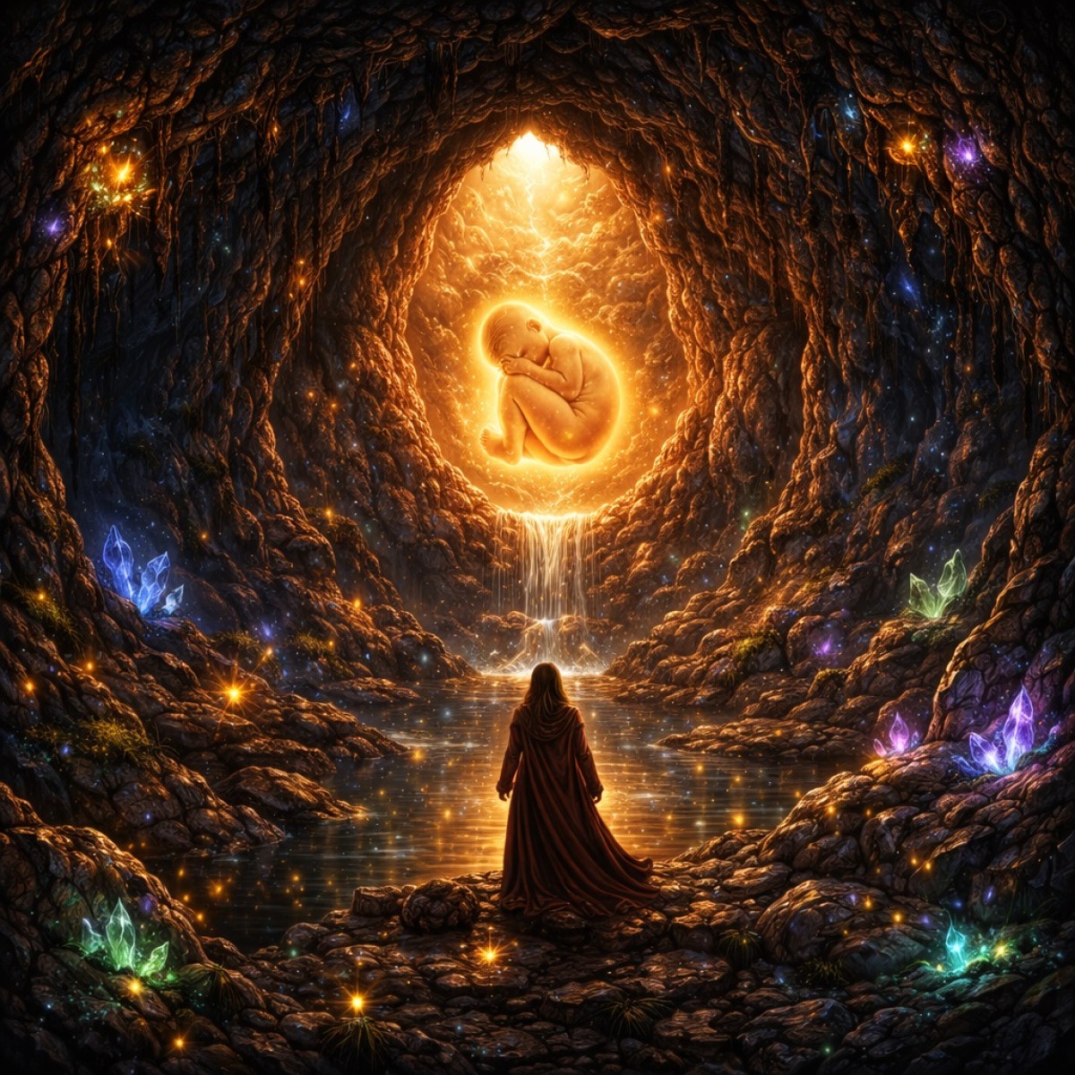 Почему пещеры считались утробой мира