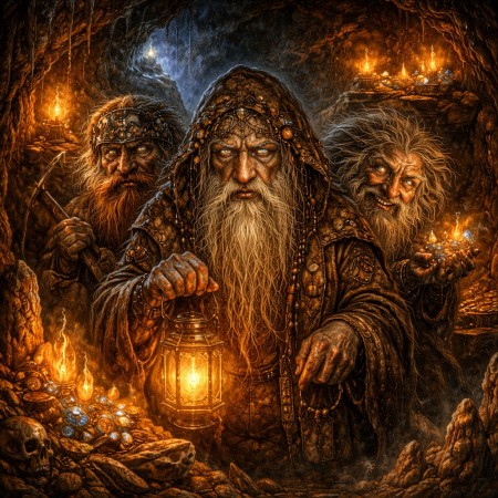 Подгорные жители в легендах