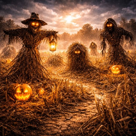 Поля после жатвы: территория существ