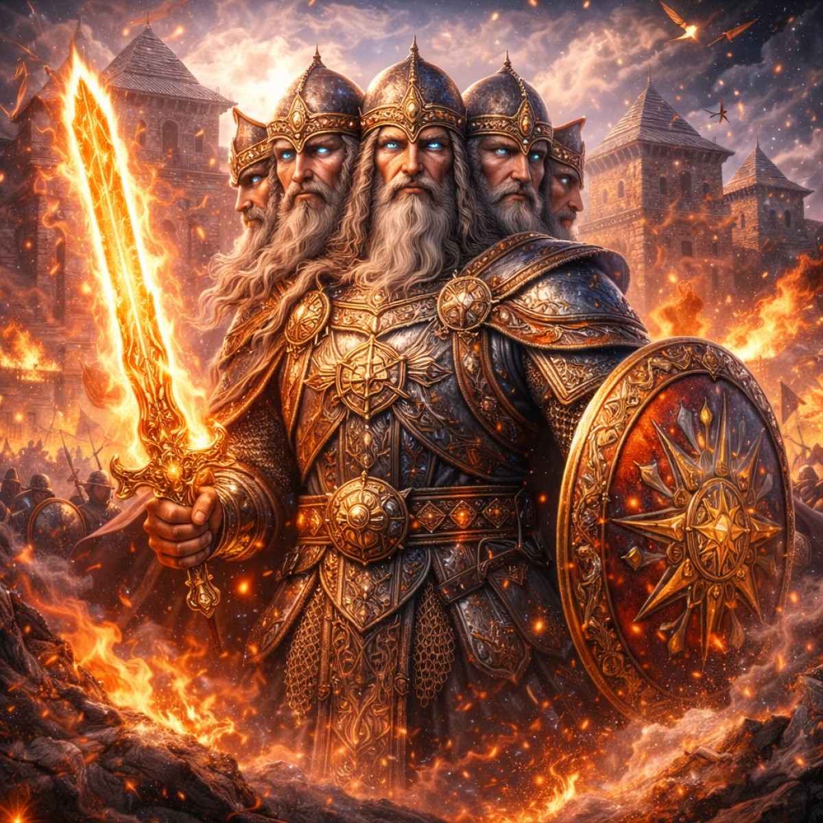 Поревит: воинственный бог славянских крепостей