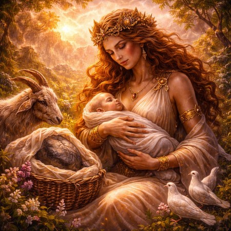 Рея: мать богов и спасительница Зевса