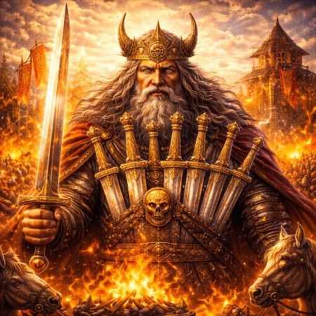 Ругевит и его семь мечей: культ войны Ругевит и его семь мечей: культ войны