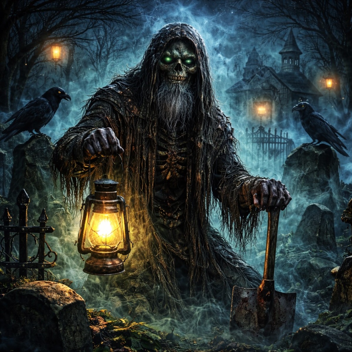 Сторож кладбища: миф или должность духа