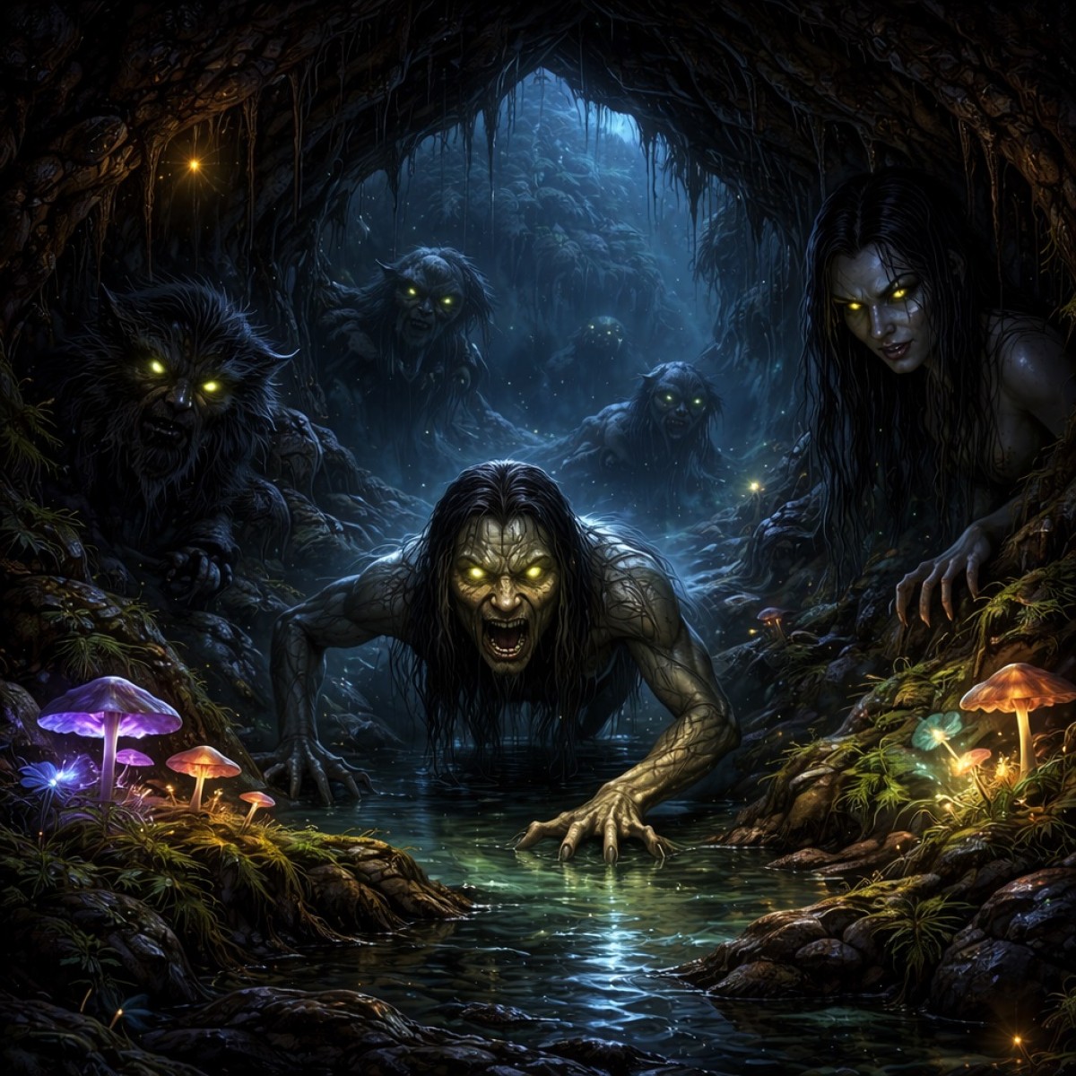 Существа, которые не выходят на свет