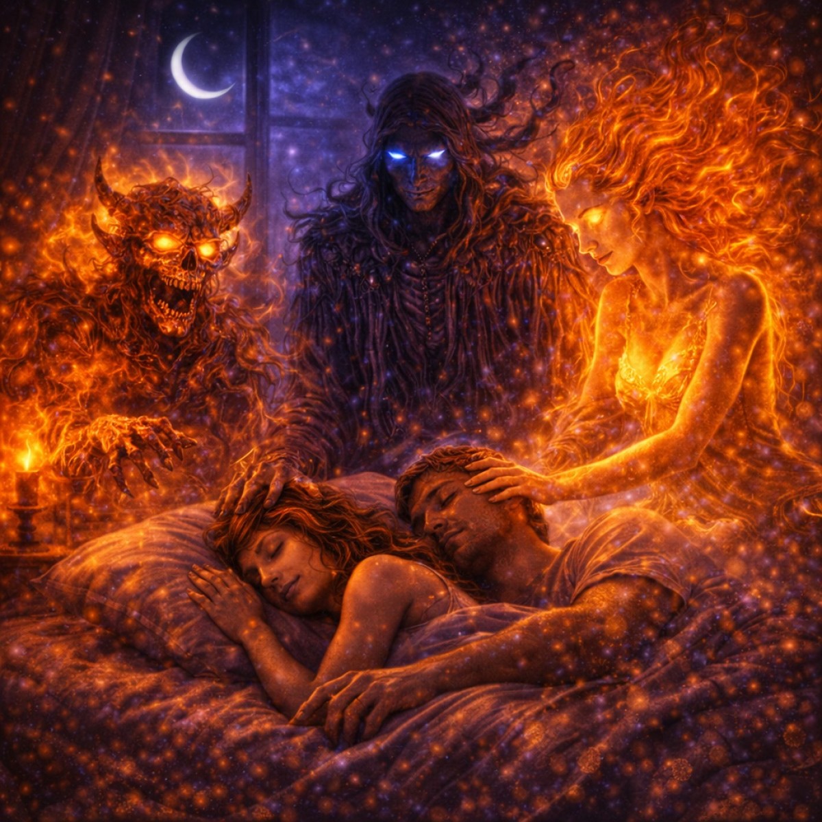 Существа, которые приходят во сне и остаются