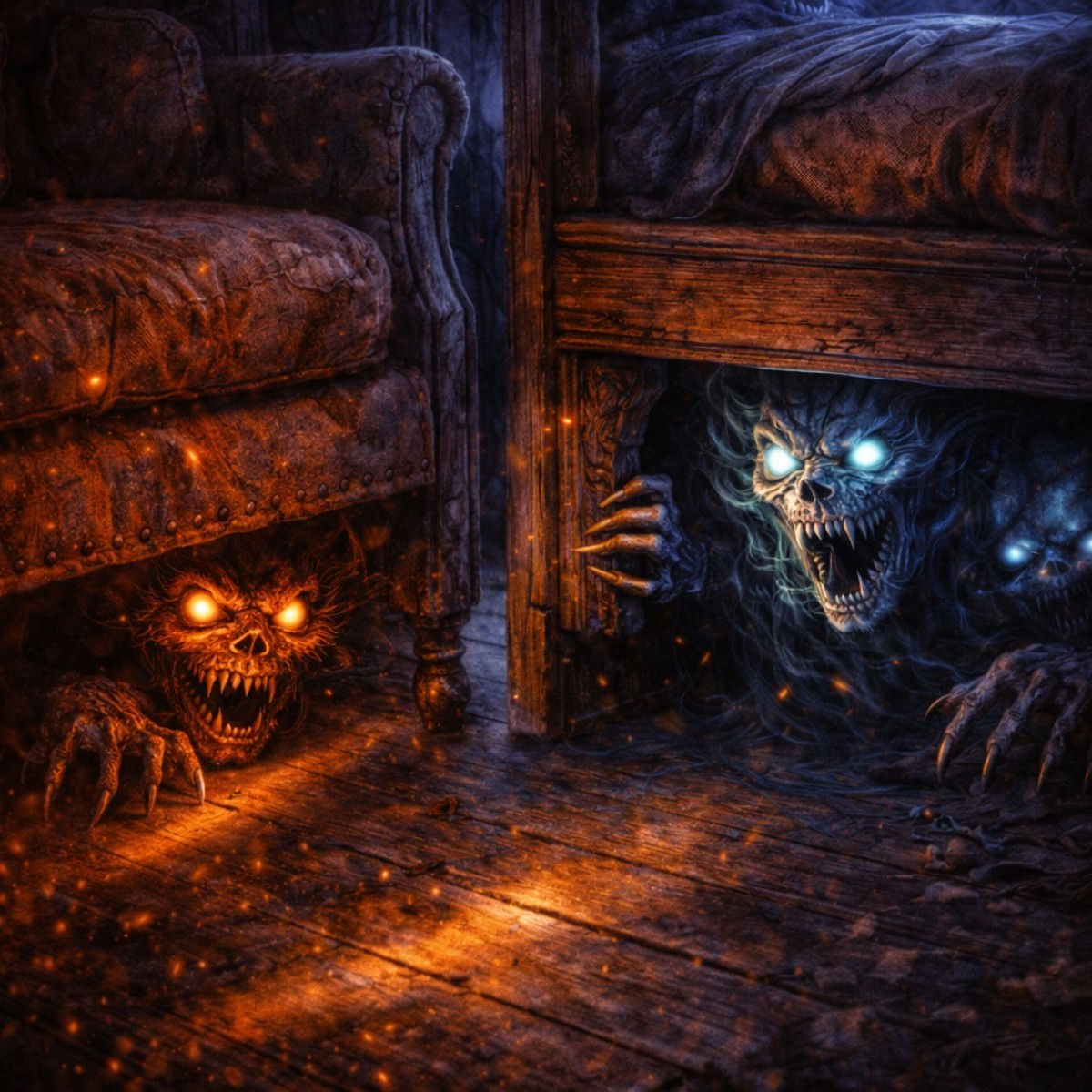 Те, кто прячется в тенях мебели