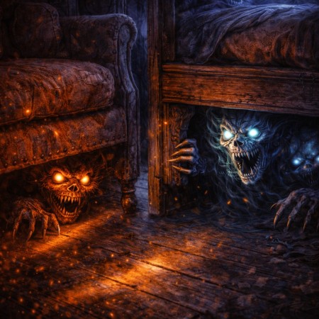 Те, кто прячется в тенях мебели