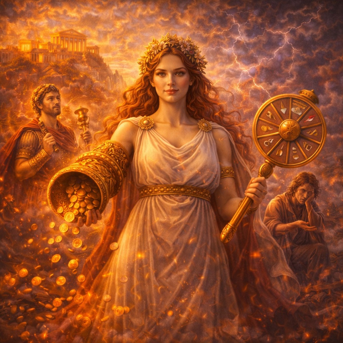 Тихе: богиня удачи, играющая судьбами людей