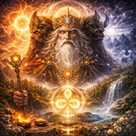 Триглав: трёхликий властитель небес, земли и Нави Триглав: трёхликий властитель небес, земли и Нави