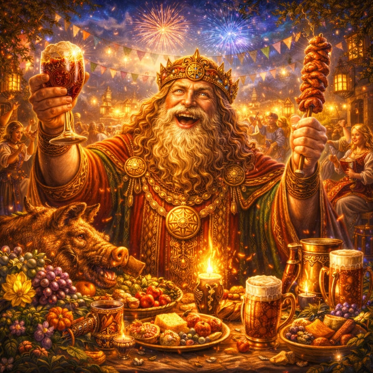 Услад: бог удовольствия и праздника