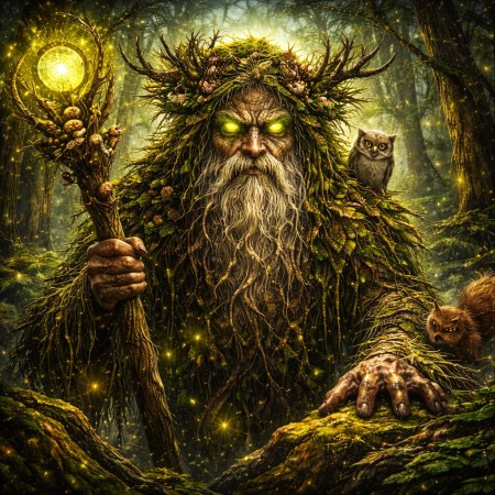 Зелёный старец: образ древнего лесного хранителя Зелёный старец: образ древнего лесного хранителя