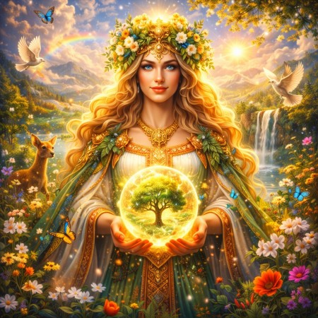 Жива: богиня живой силы и дыхания мира