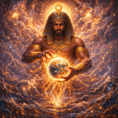 Атум: древний творец, возникший из первичного хаоса