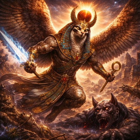 Гор: соколиный бог, который отомстил за своего отца