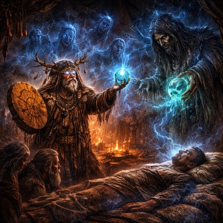 Как шаман торговался с духами за душу больного человека