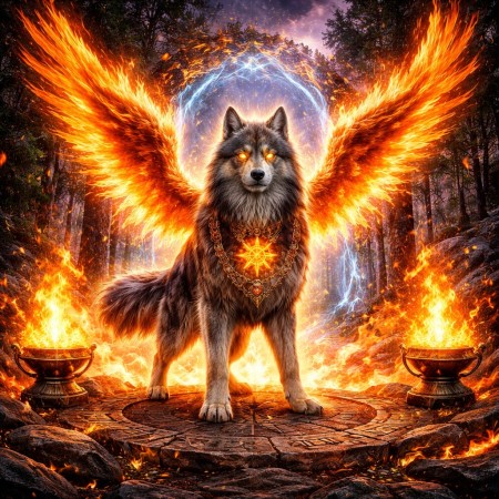 Семаргл: огненный страж между мирами