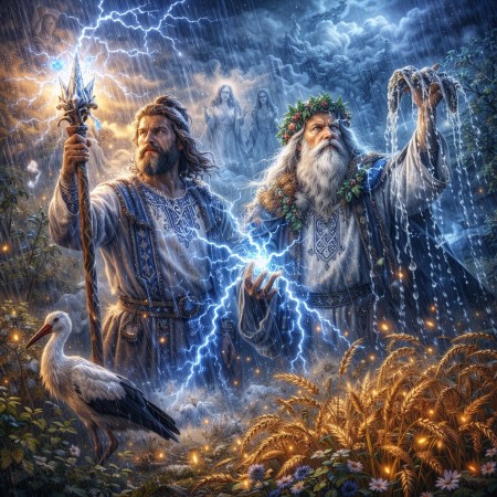 Славянские Боги дождя: кто у древних славян открывал небо и решал судьбу урожая Славянские Боги дождя: кто у древних славян открывал небо и решал судьбу урожая