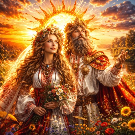 Славянские Боги солнца и света